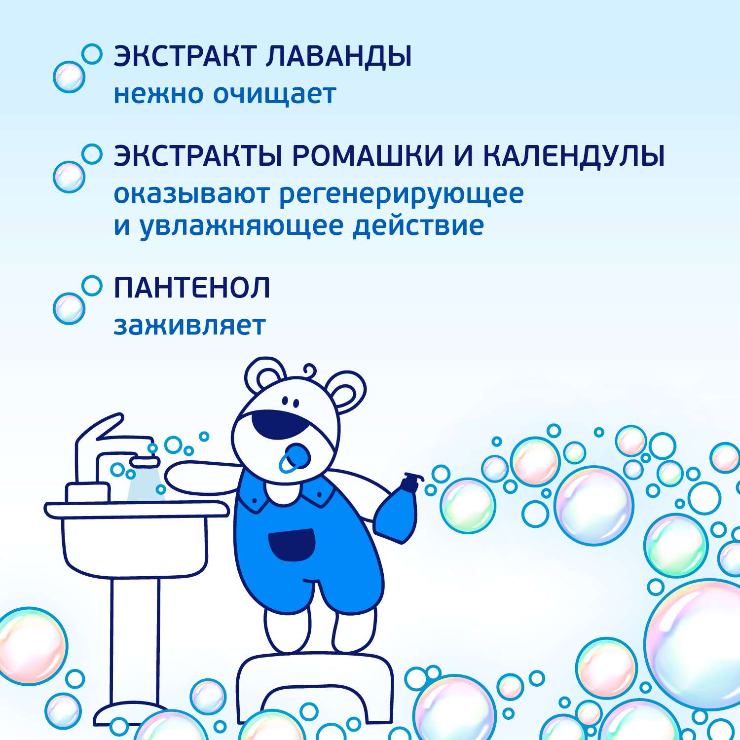 Мыло жидкое AQA baby 250 мл - фото 6