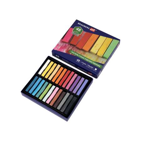 Пастель сухая Brauberg 48 шт.