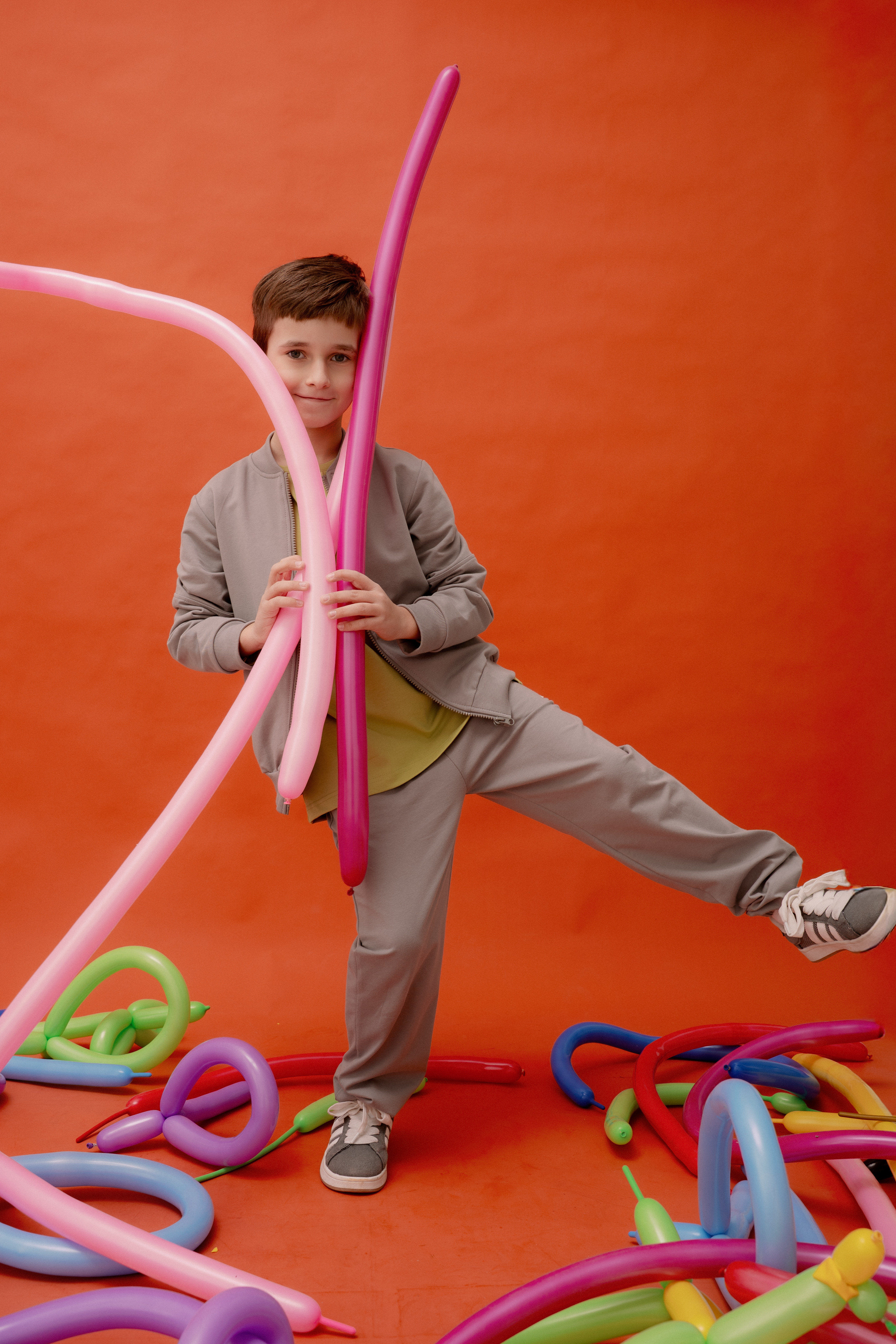 Брюки MINIDINO B-KT-Brk-103/0Брюки джоггеры Base 2.0 акула детские - фото 3