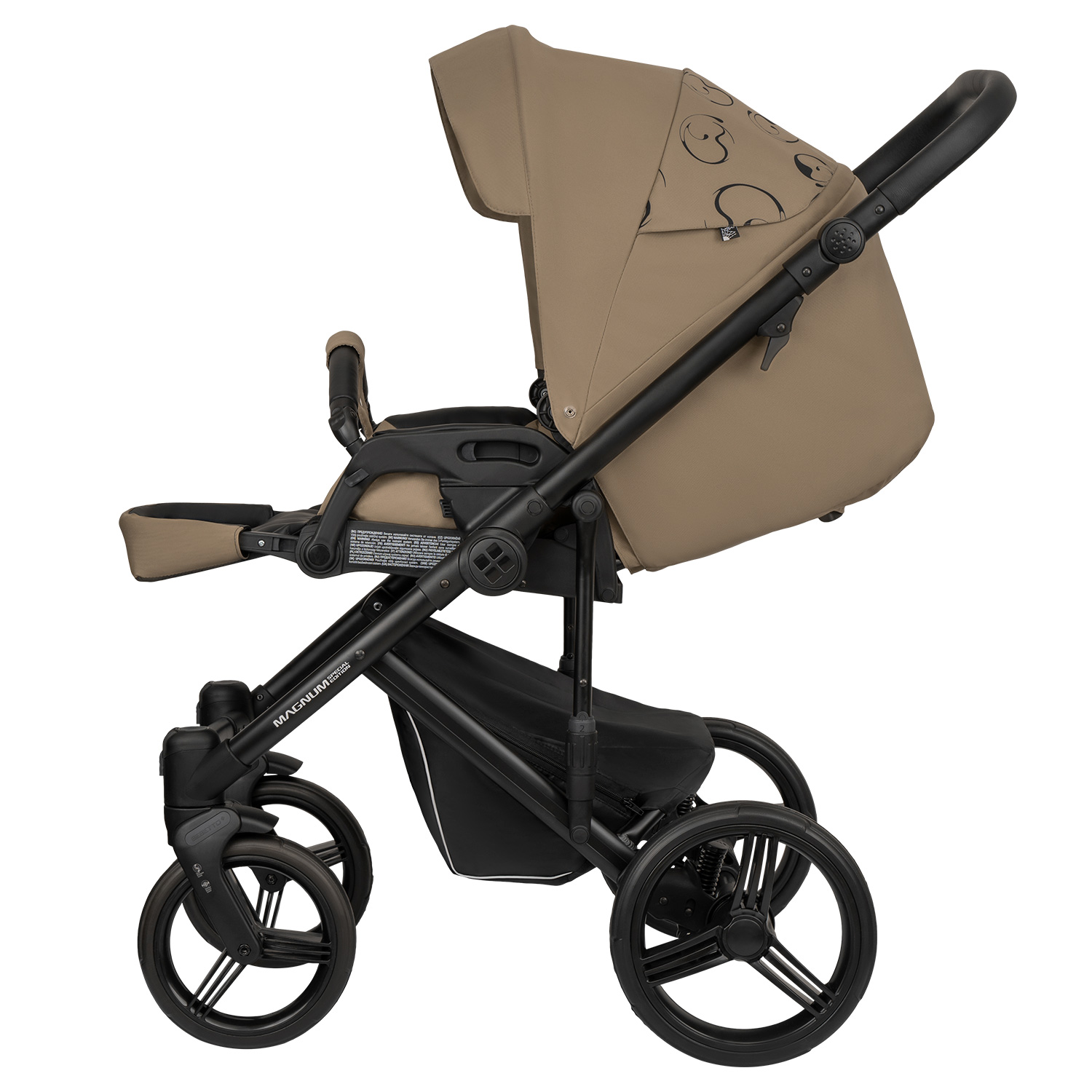 Коляска 2в1 Bebetto Magnum Light SE бежевый - фото 8