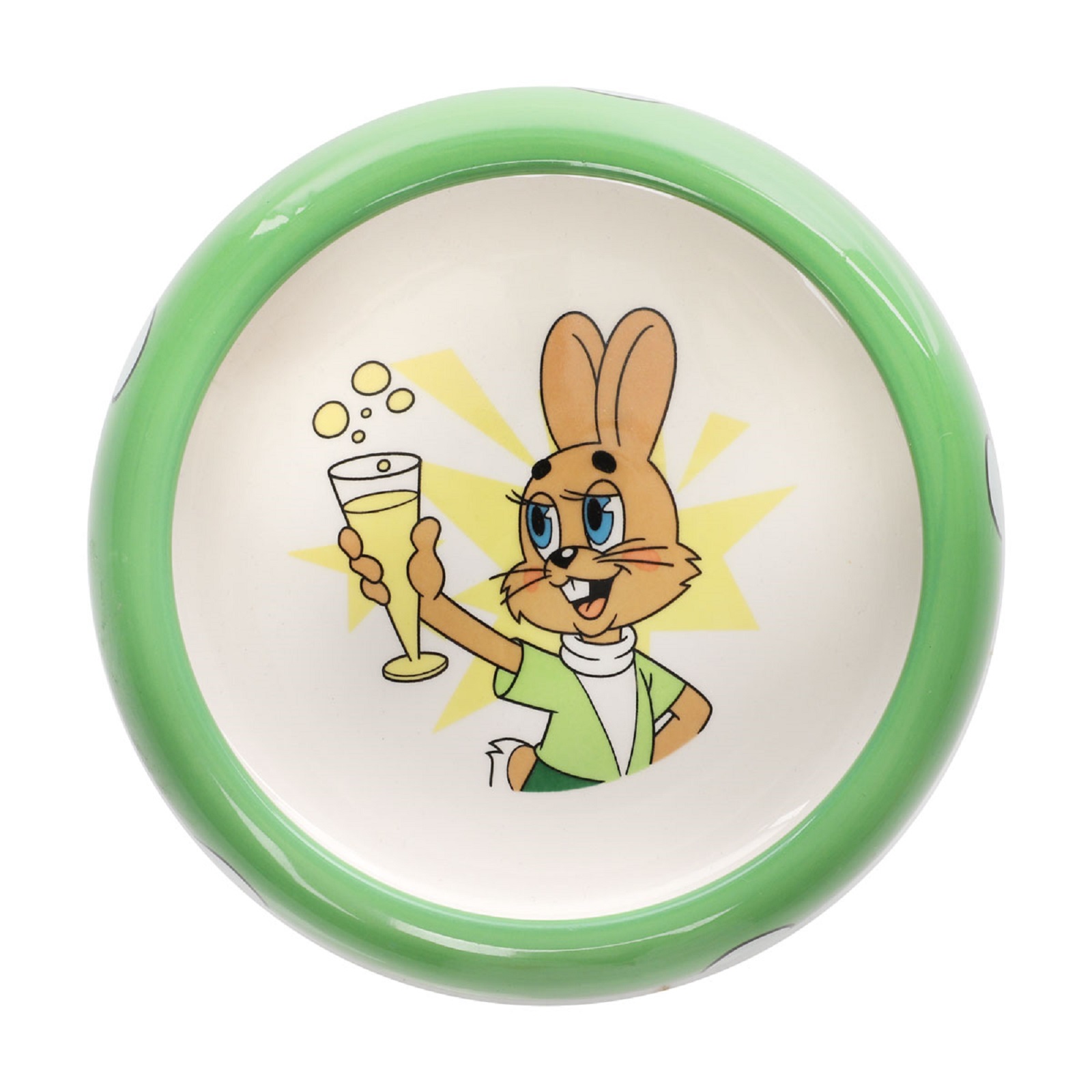 Миска для животных Triol Заяц керамическая 0.25л - фото 3