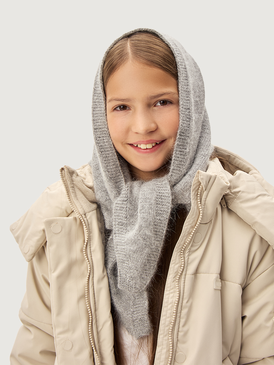 Шарф NIKASTYLE 17з16625 серый - фото 6