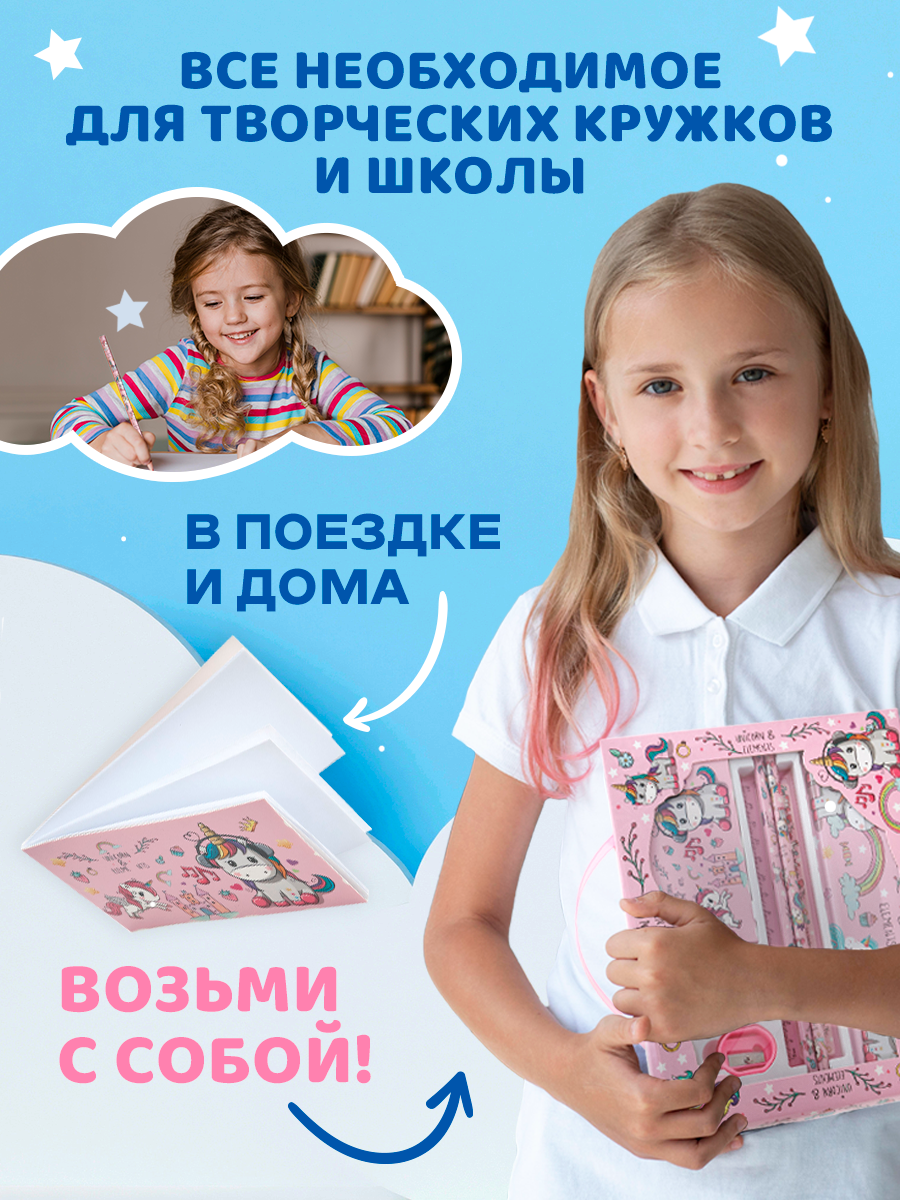 Набор канцелярский DENKSY Unicorn - фото 4