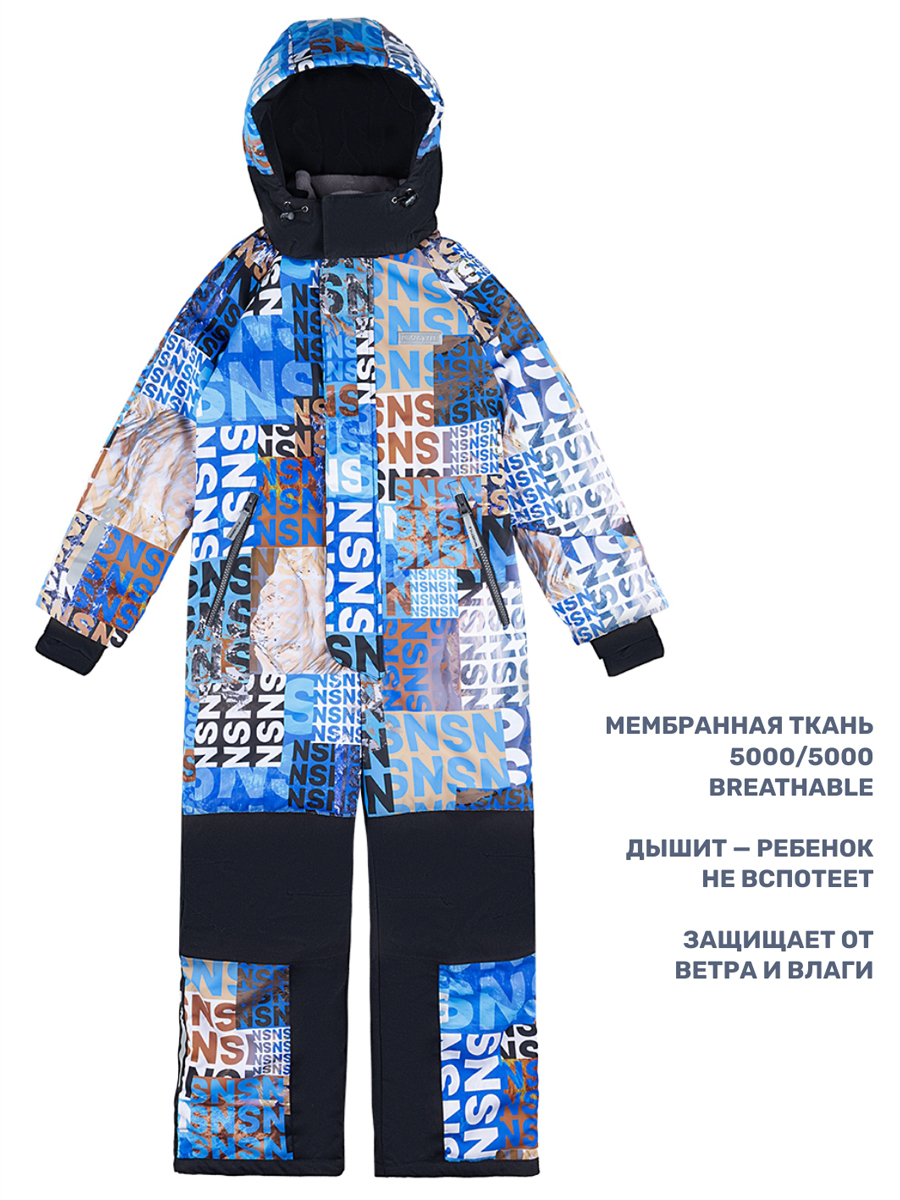 Комбинезон NIKASTYLE 8з2524 ультрамарин/черный - фото 13