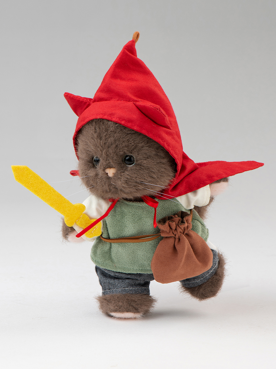 Мягкая игрушка TeddyTales Озорной котик Герой XS - фото 2