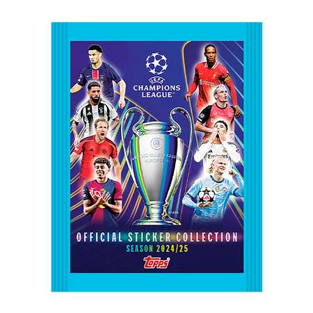 Наклейки topps UEFA Champions League 8 шт. в ассортименте