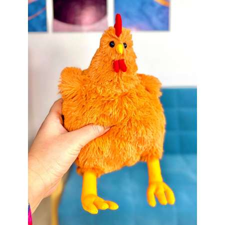 Мягкая игрушка реалистичная UDiViSH Курица 23 см