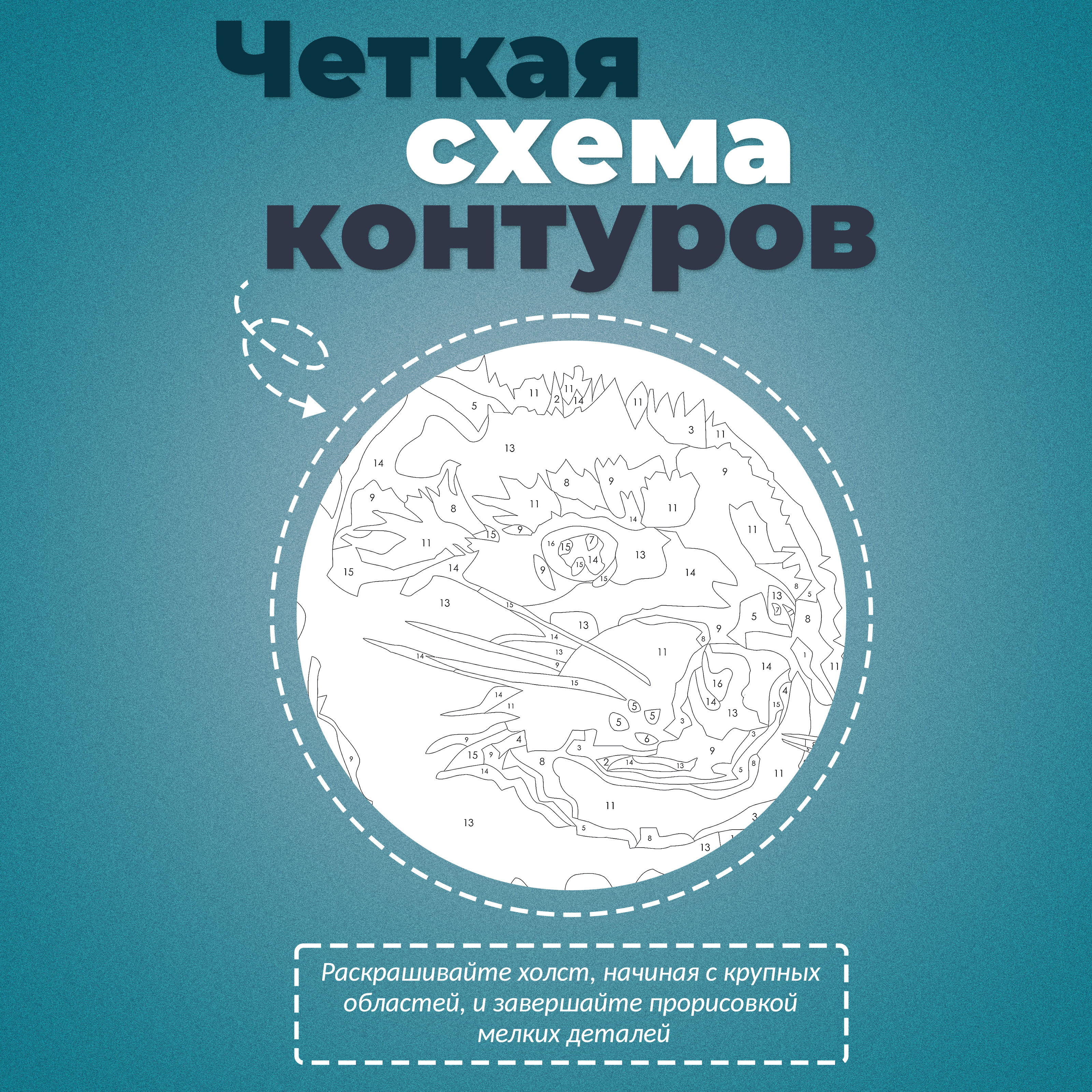 Картина по номерам UNIDEA Мемные животные в ассортименте - фото 5