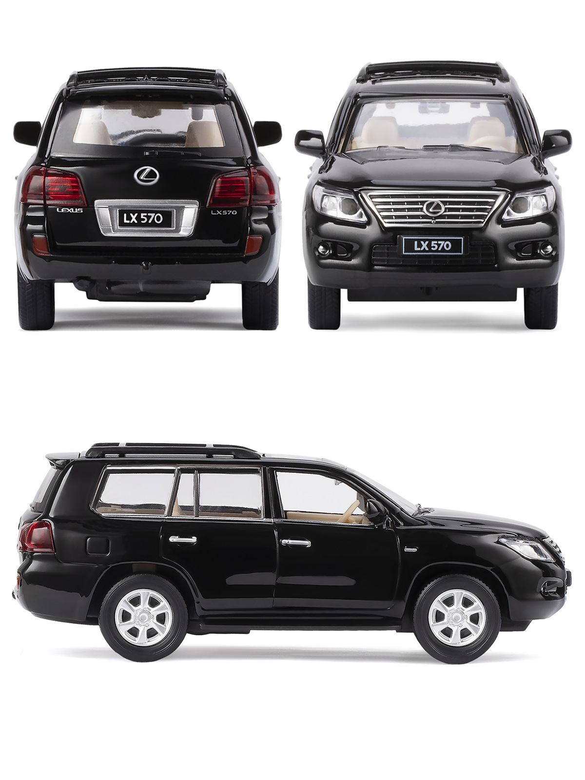 Внедорожник АВТОпанорама Lexus LX570 1:32 JB1251142 - фото 5