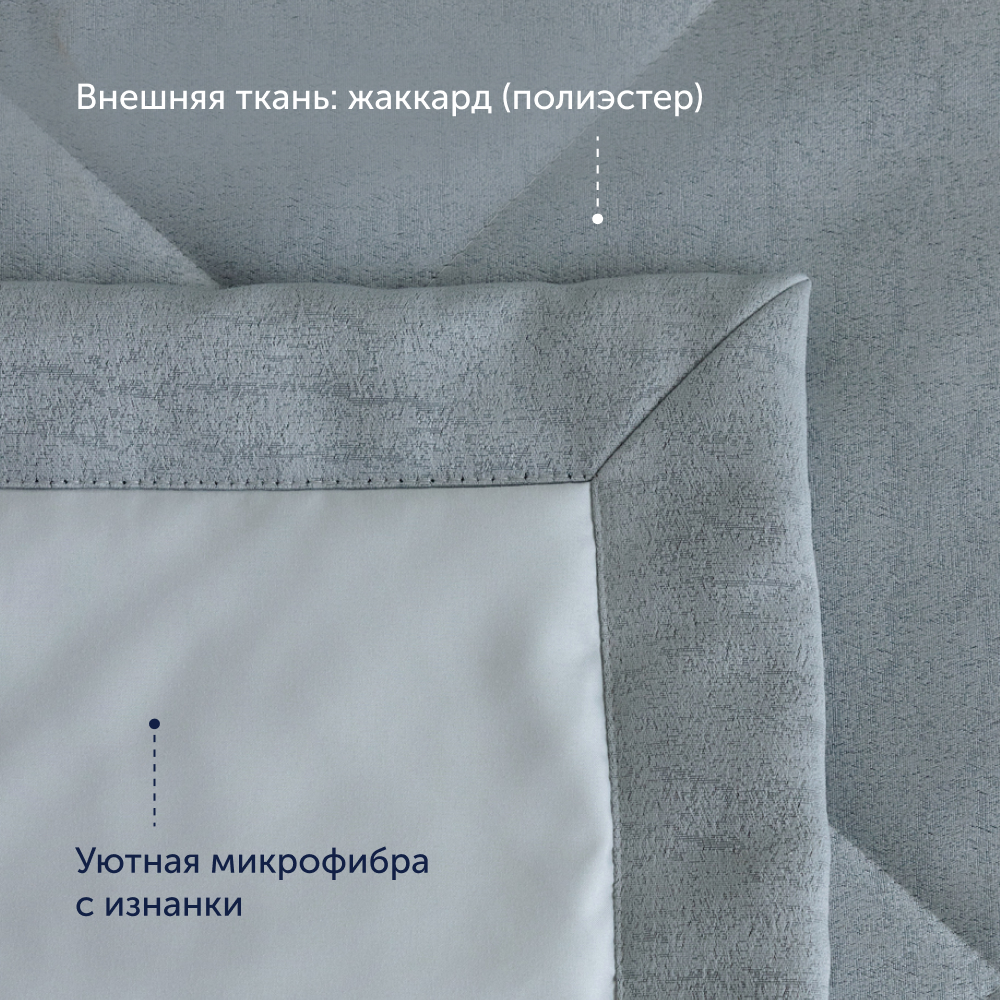 Комплект buyson покрывало + наволочка - фото 4