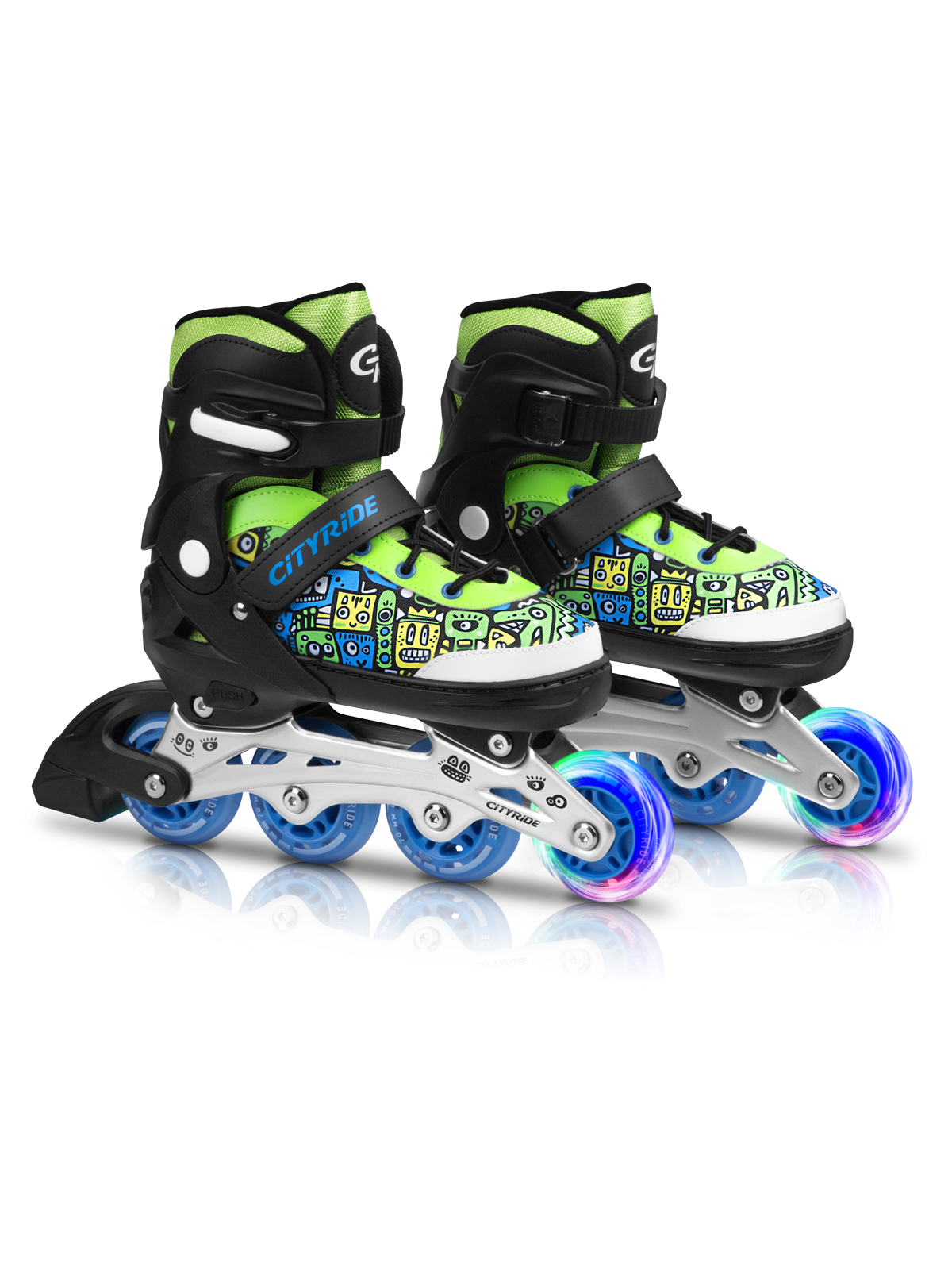 Роликовые коньки CITYRIDE M 34-37 - фото 29