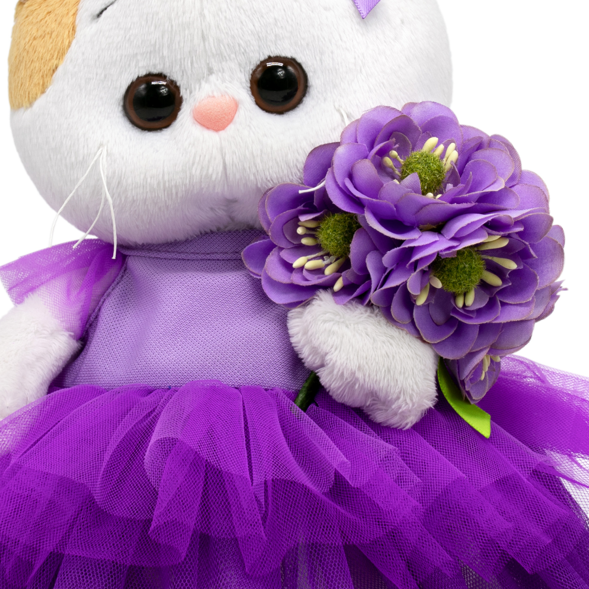 Мягкая игрушка котик 18 см - фото 5
