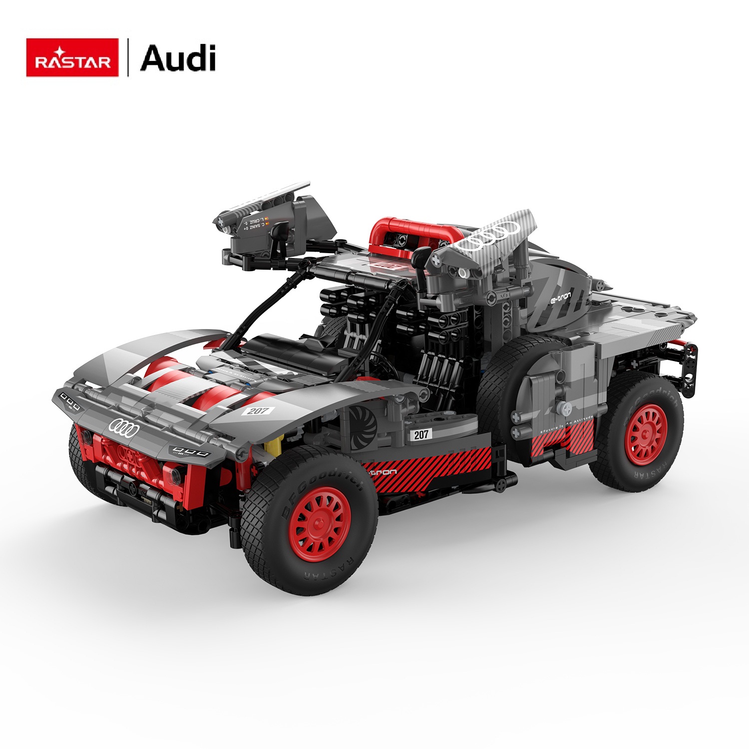 Конструктор Rastar Audi RS блочный - фото 10