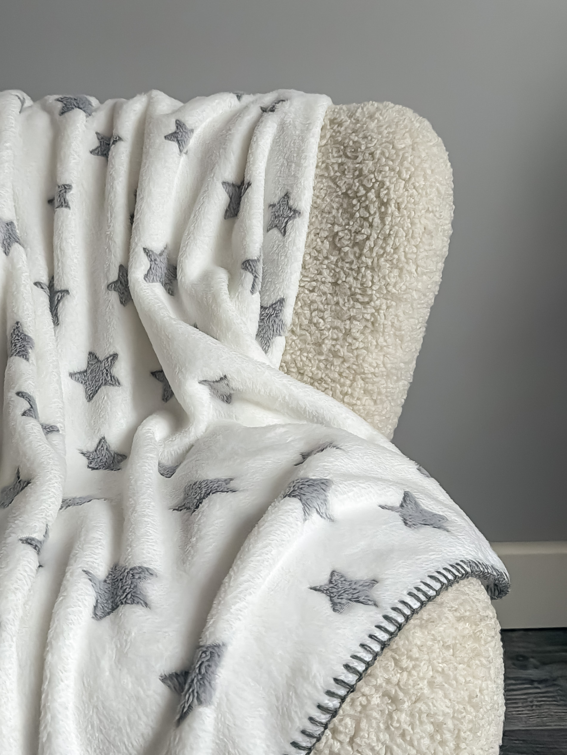 Плед ОТК 100 x 75 см велсофт - фото 2