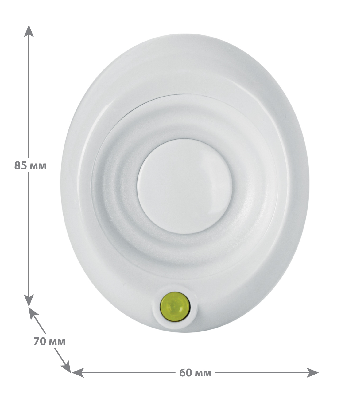 Ночник Camelion Кнопка - фото 4