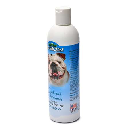 Шампунь для кошек и собак BIO-GROOM Natural Oatmeal успокаивающий против зуда и раздражений 355 мл