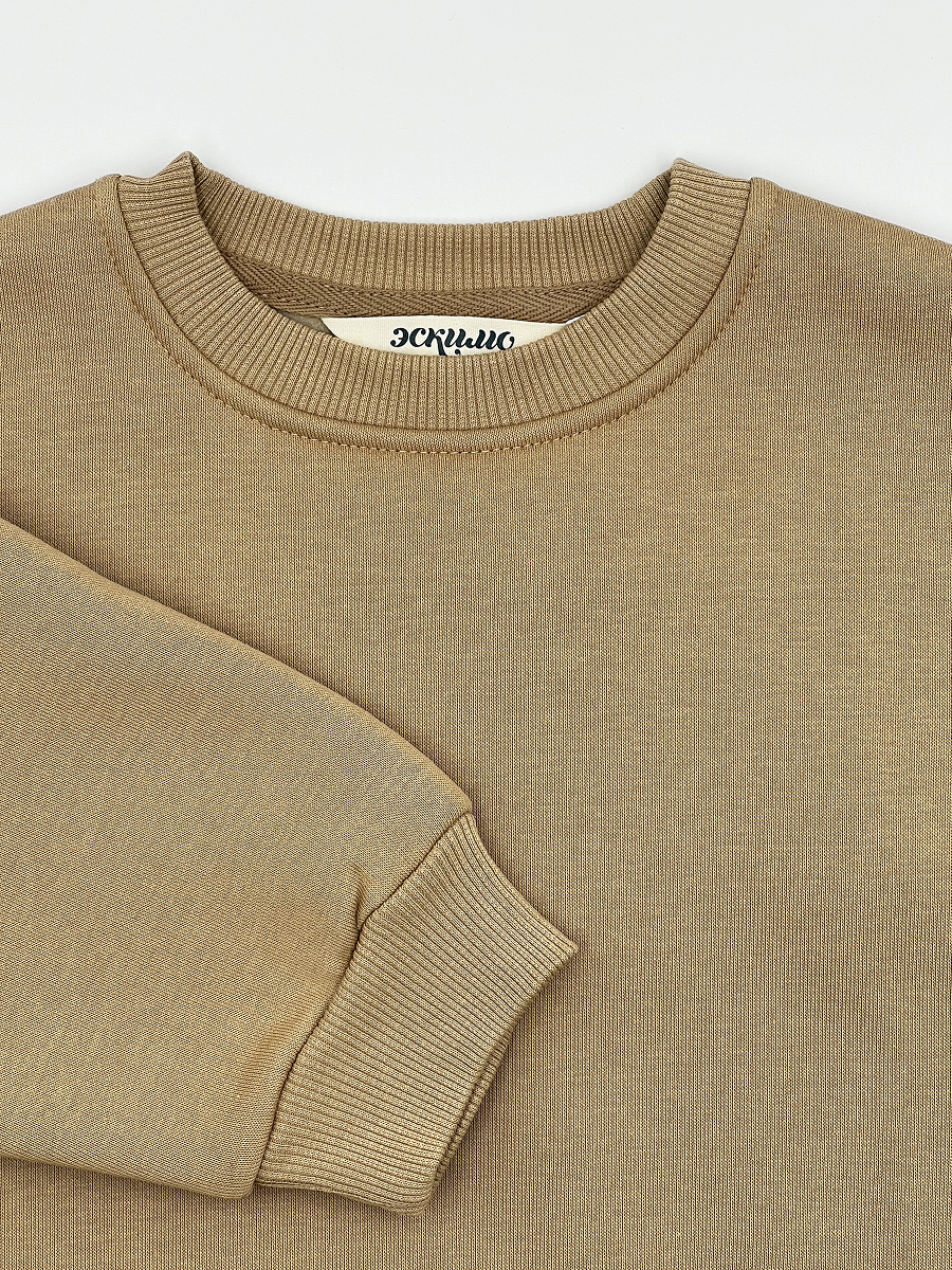 Свитшот Эскимо у-12-2001бежевый - фото 4