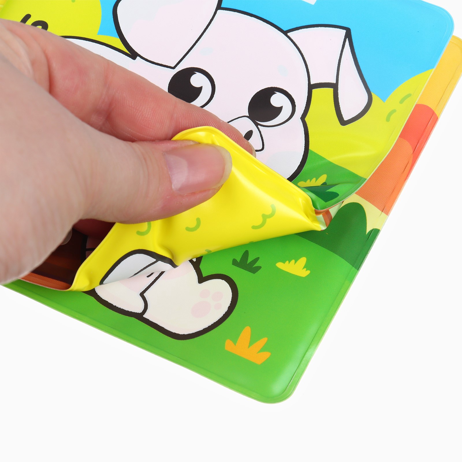 Книжка раскраска Крошка Я для ванны На ферме - фото 8