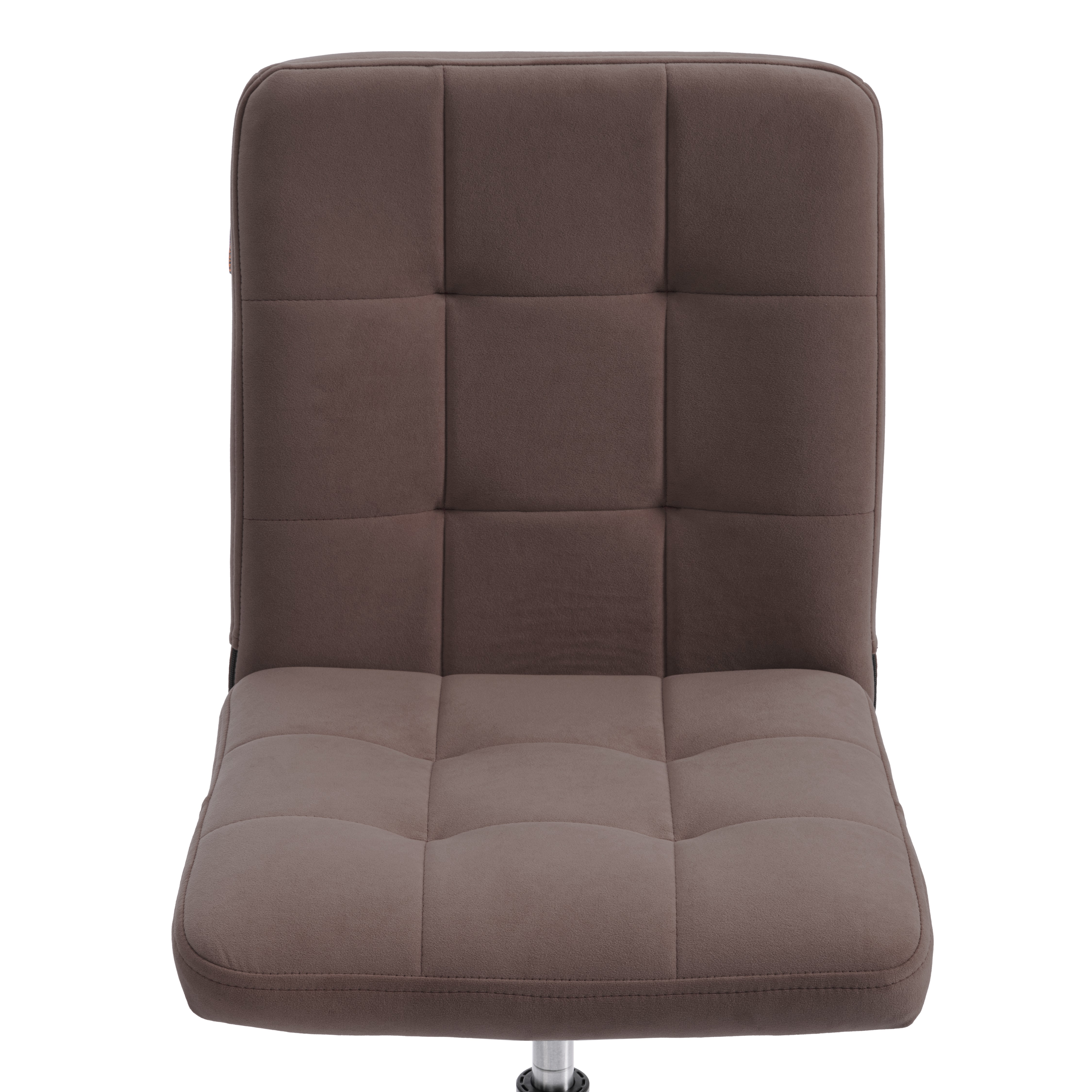 Компьютерное кресло TETCHAIR Фиеста велюр коричневый - фото 7