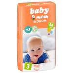 Подгузники Baby Mom ECONOM Econom 3 132 шт.