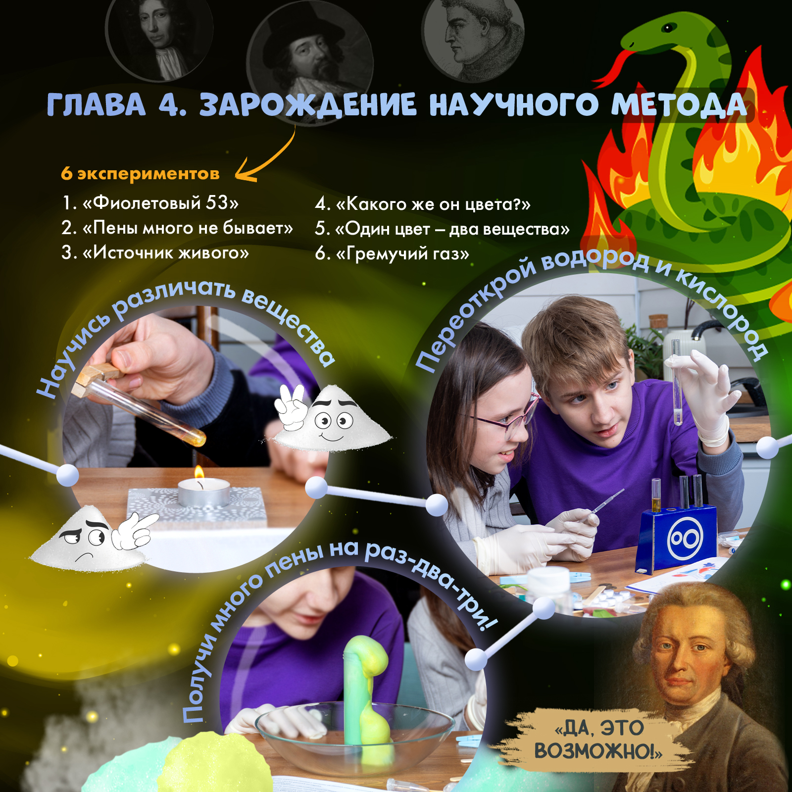 Набор для опытов WOW! HOW? Химия. Путешествие во времени - фото 10