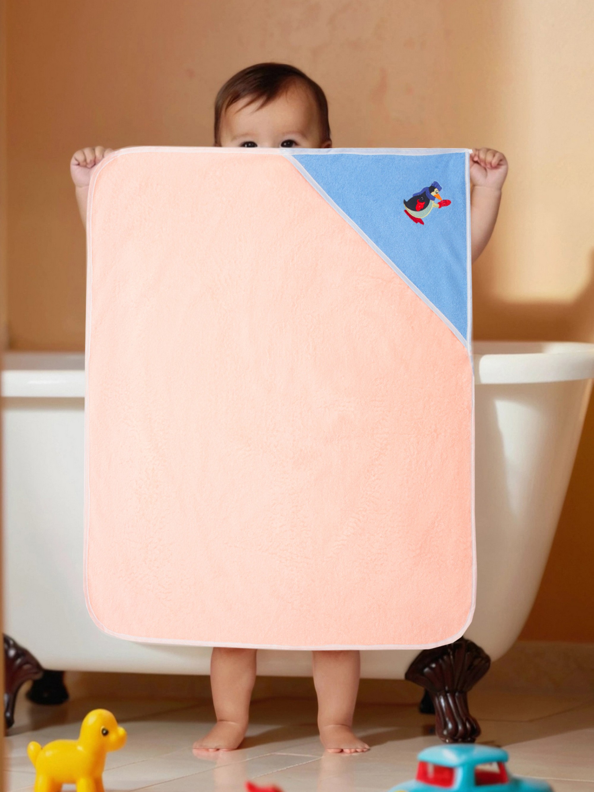 Полотенце уголок Wellness Малыш-23/55_П 80 x 100 см 1 шт. - фото 2