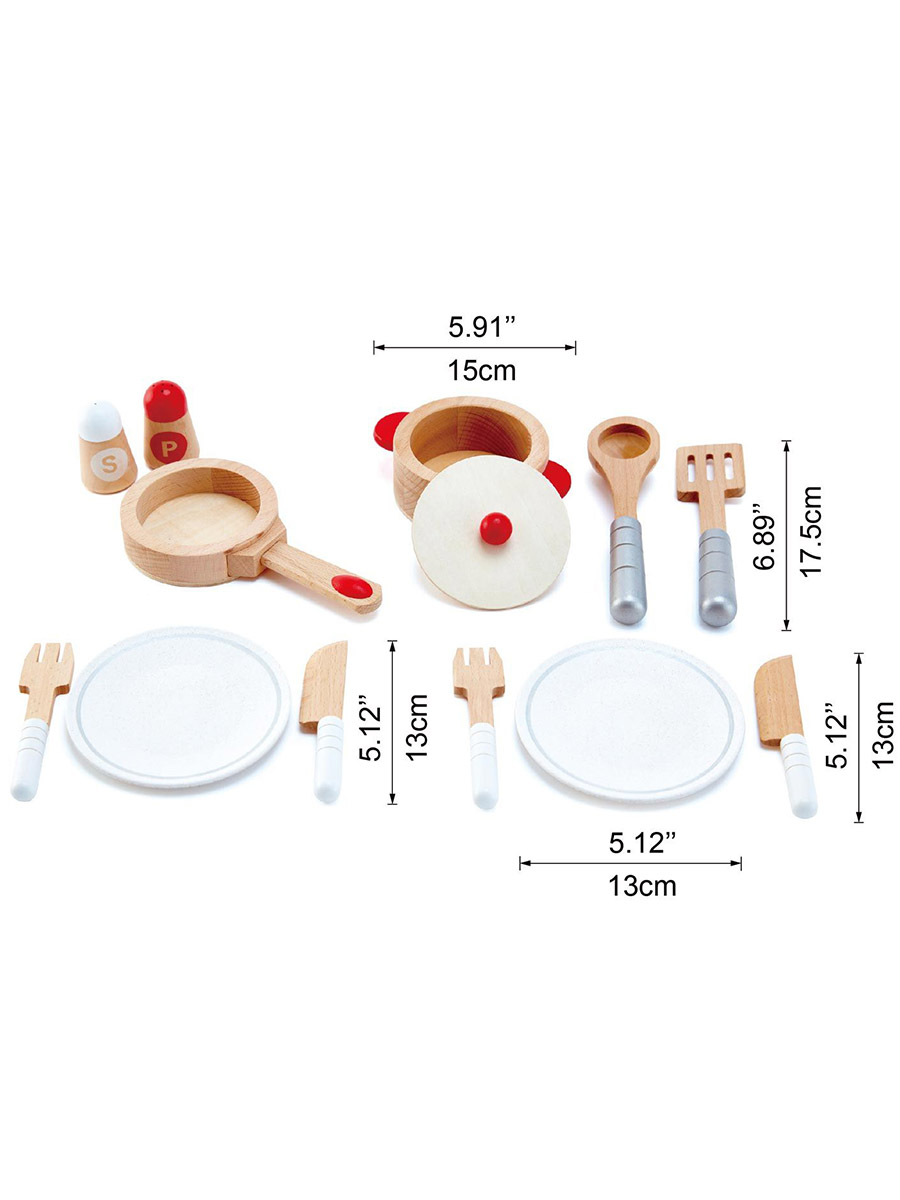 Игрушка Hape посуда 13 предм. - фото 4