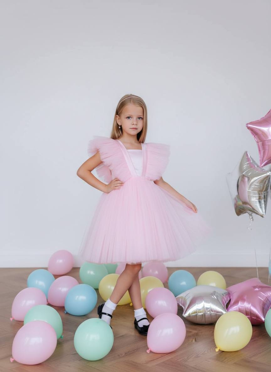 Платье ELLIE by Rina Kutz ПЛ-0420/светло-розовый - фото 5