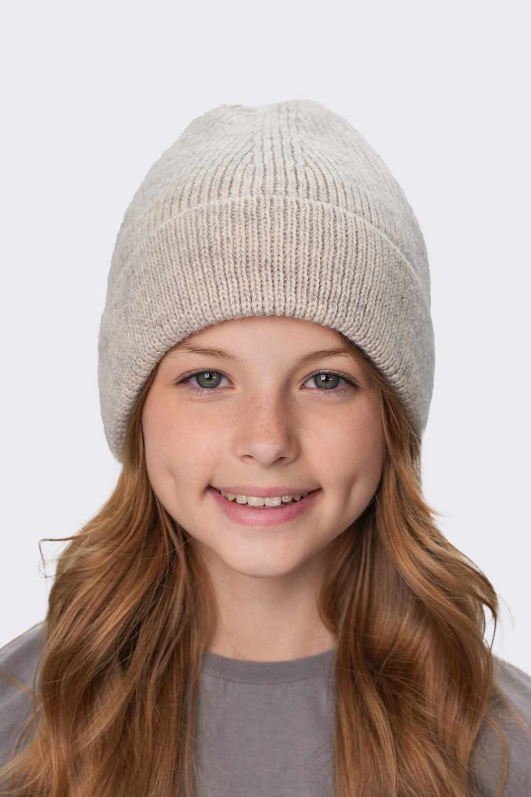 Шапка Potomok 14w25-231беж - фото 2