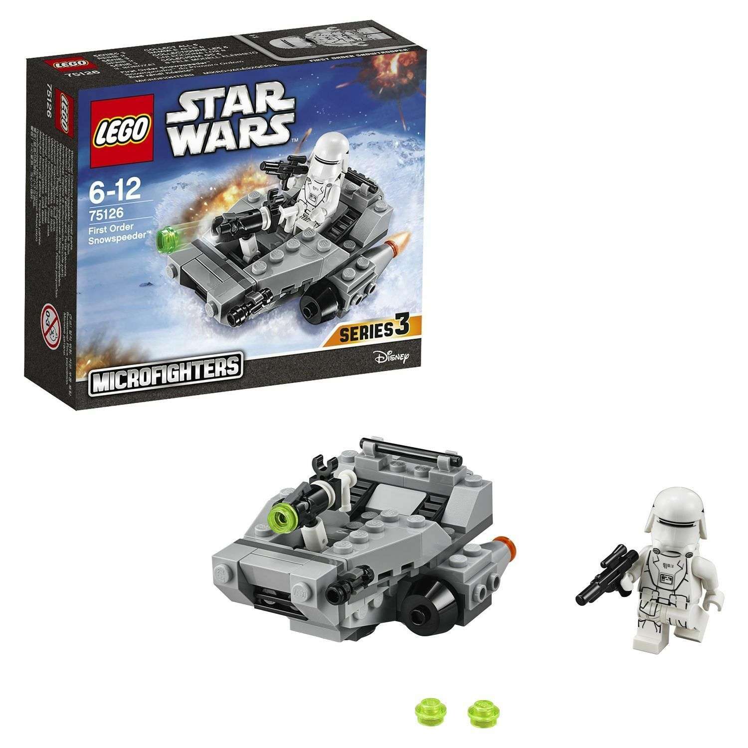 Конструктор LEGO Star Wars Снежный спидер Первого Ордена блочный - фото 1
