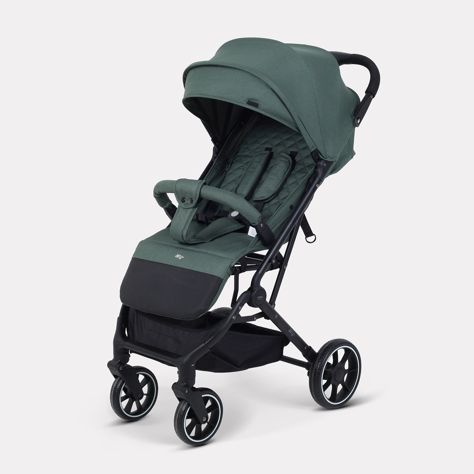 Коляска прогулочная MOWbaby AIRY plus зеленый - фото 13