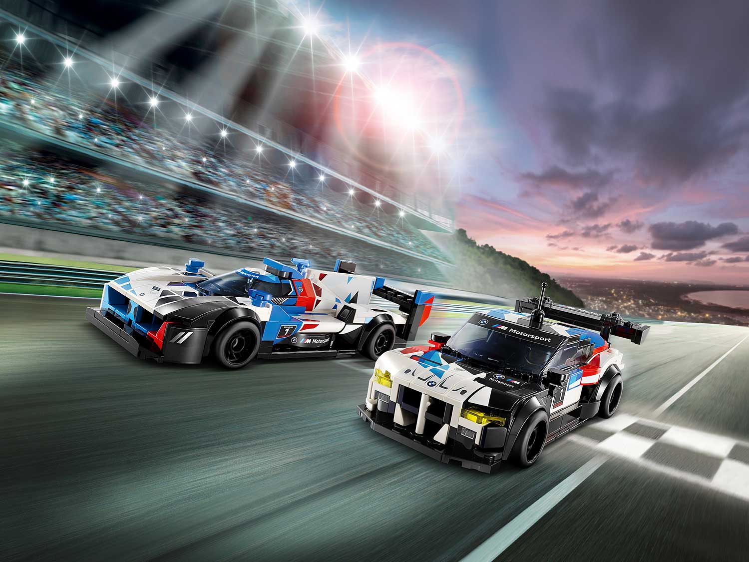 Конструктор LEGO Speed Champions Гоночные автомобили 676 дет. - фото 10