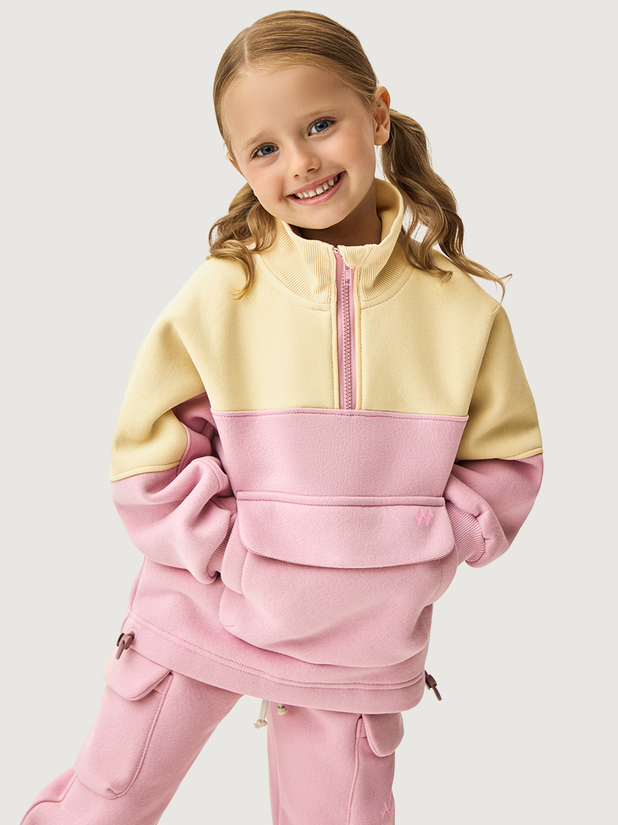 Костюм NIKASTYLE 7т11826 сакура/сливочное масло - фото 5