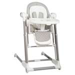 Стульчик для кормления JOVOLA Loki с функцией электрокачели серый