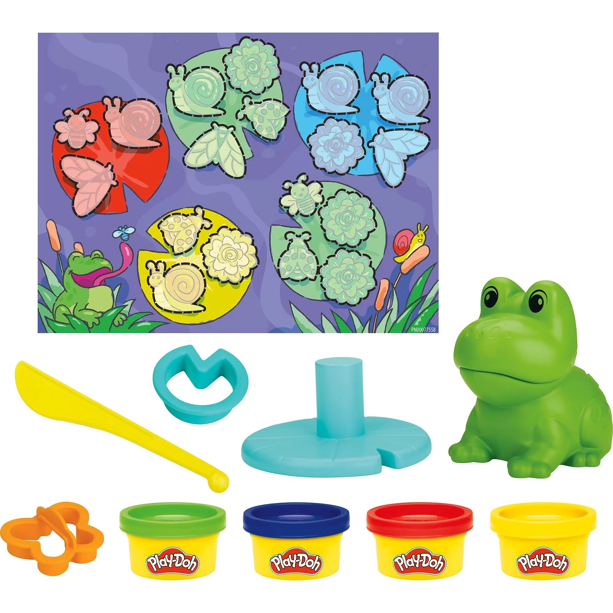 Масса для лепки Hasbro Play Doh Веселая лягушка - фото 4