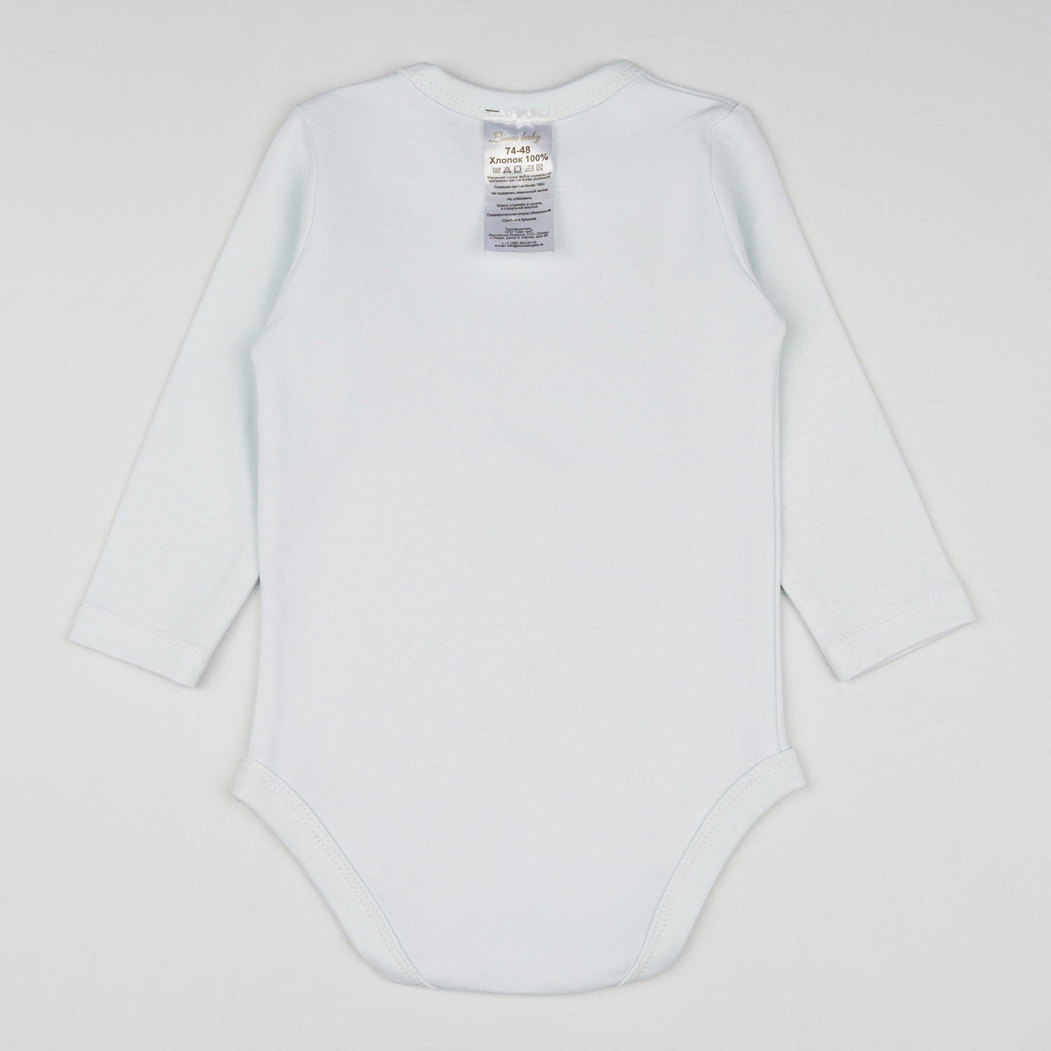 Боди Linas baby 1999-9_Голубой - фото 6