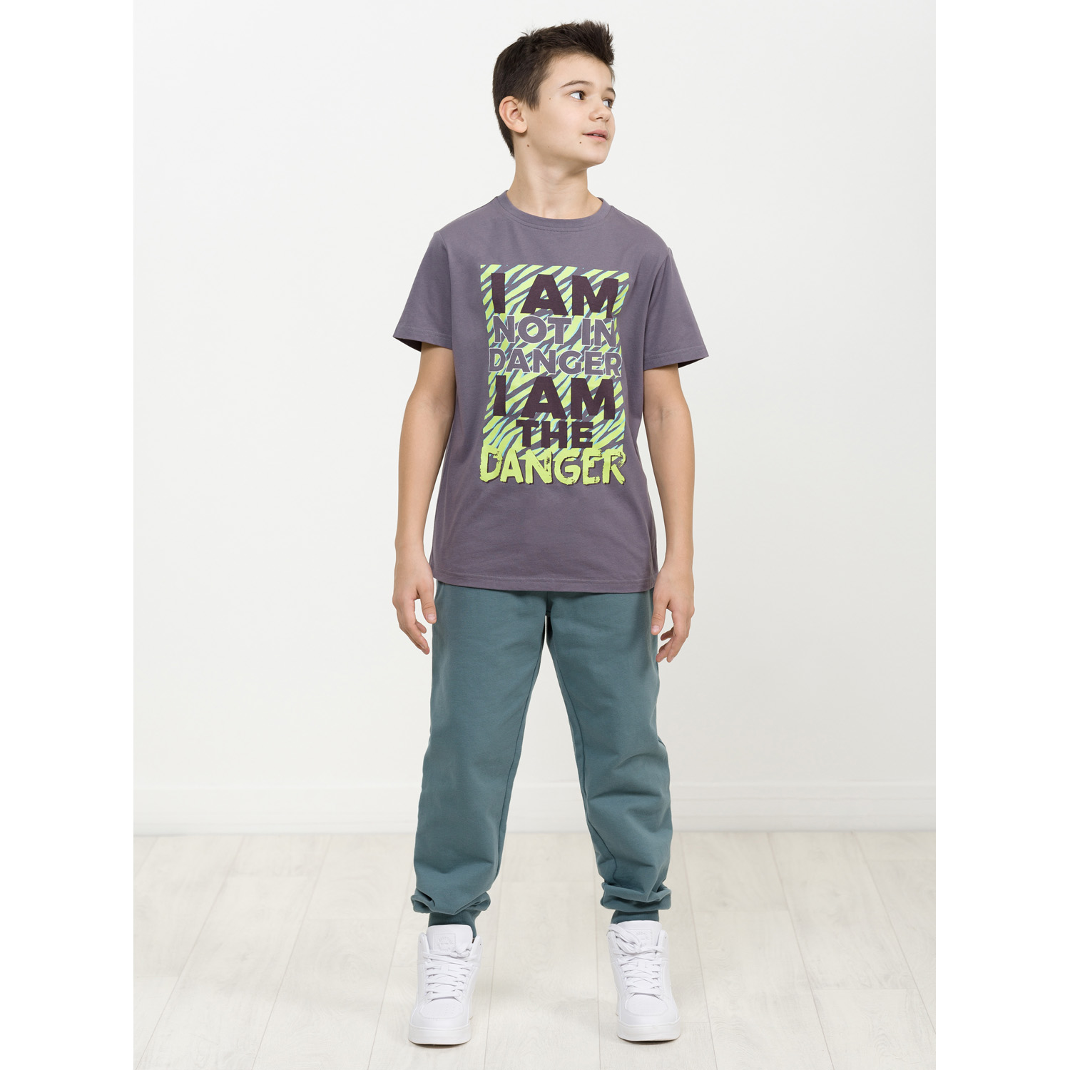 Футболка Pelican BFT4265/2/Серый(40) - фото 3