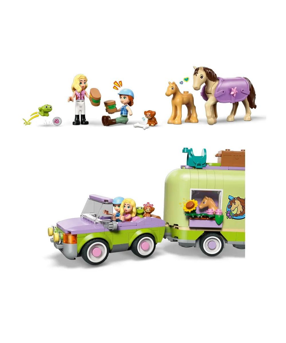 Конструктор LEGO Friends Фургон для лошади и жеребенка 279 дет. - фото 3