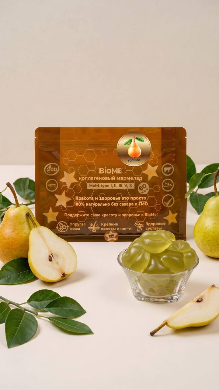 Коллагеновый мармелад BioME Collagen вкус дюшеса - фото 2