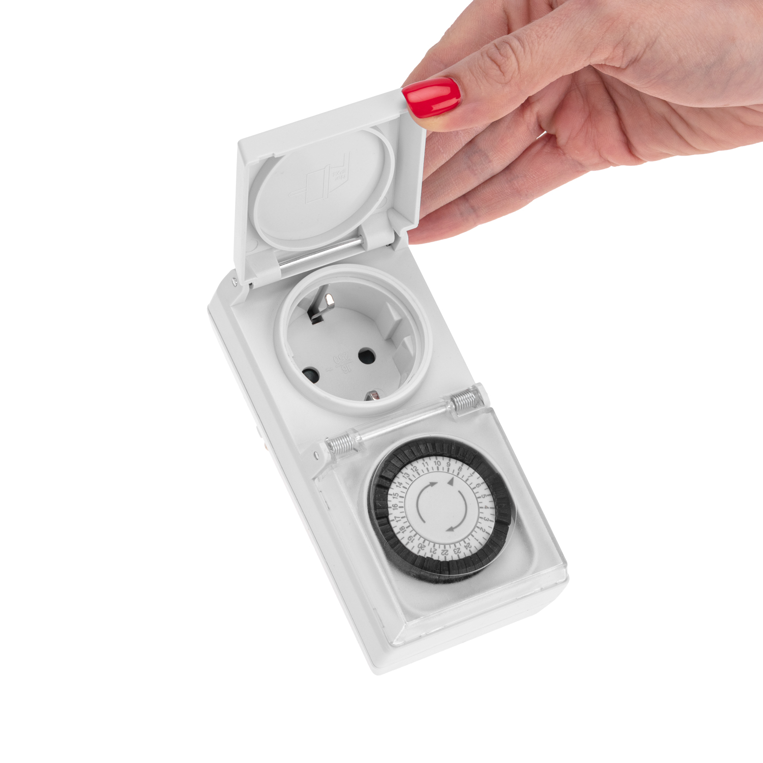 Розетка REXANT RX-23 с механическим таймером в защитном корпусе - фото 18