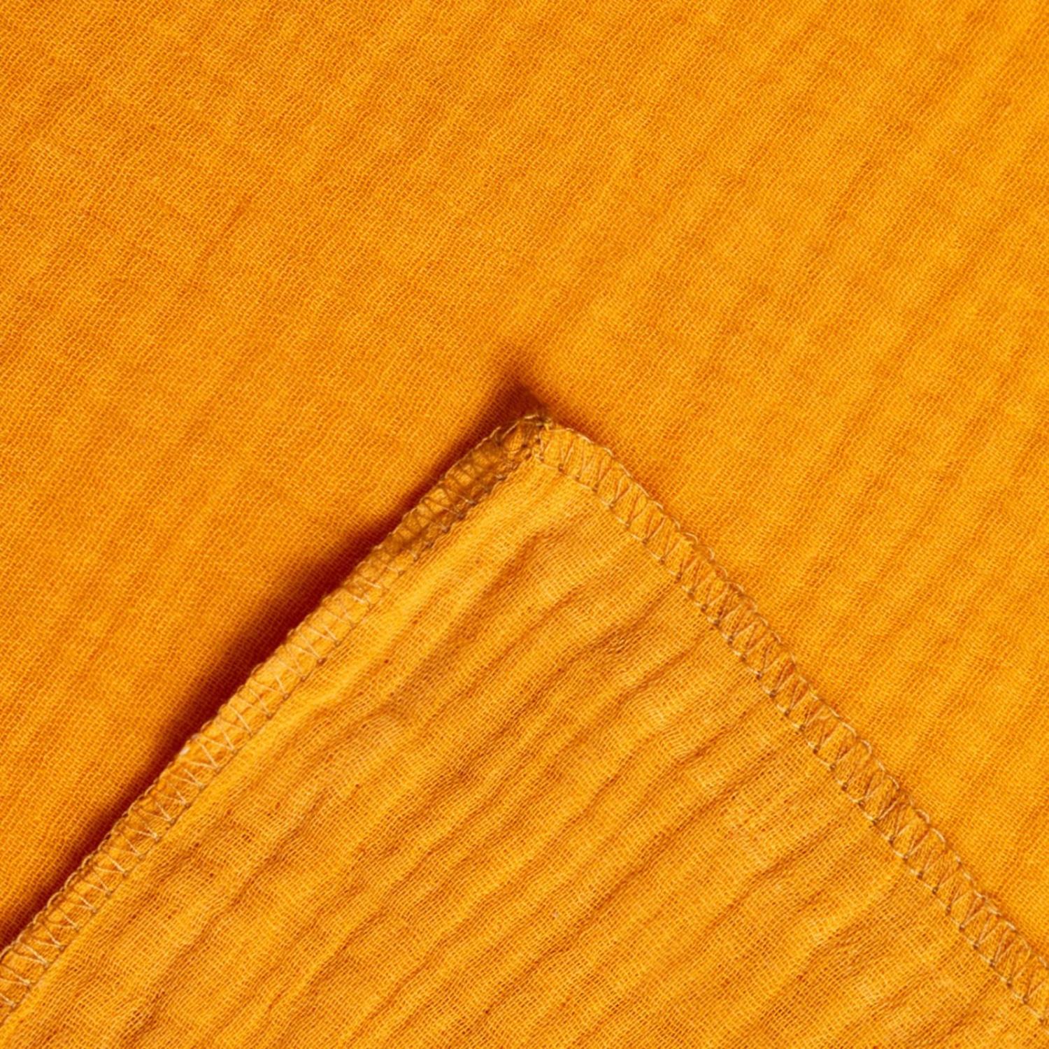 Пелёнка Крошка Я Mustard муслин 100х130 см - фото 2
