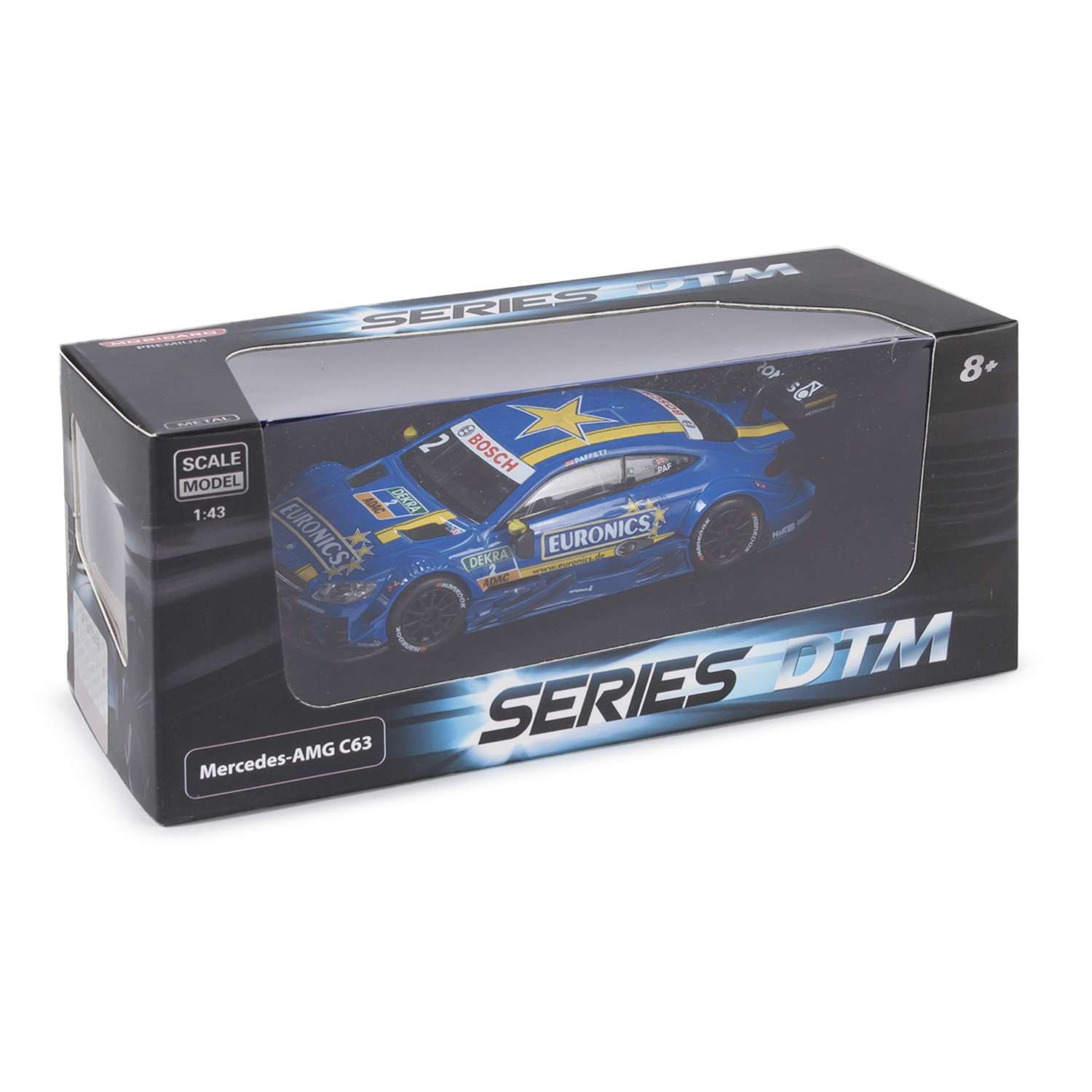 Автомобиль Mobicaro Mercedes AMG C63 DTM 1:43 444999(A) - фото 3