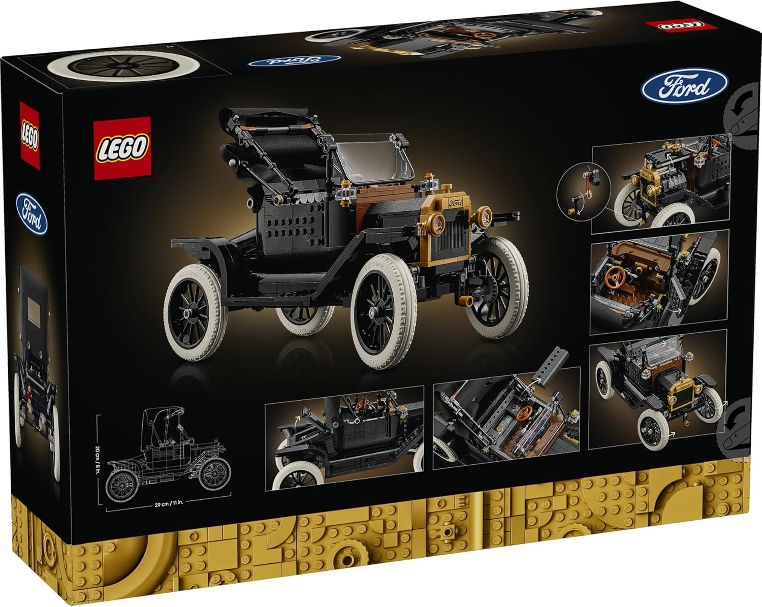 Конструктор LEGO Icons Ford Model T 1060 дет. - фото 4