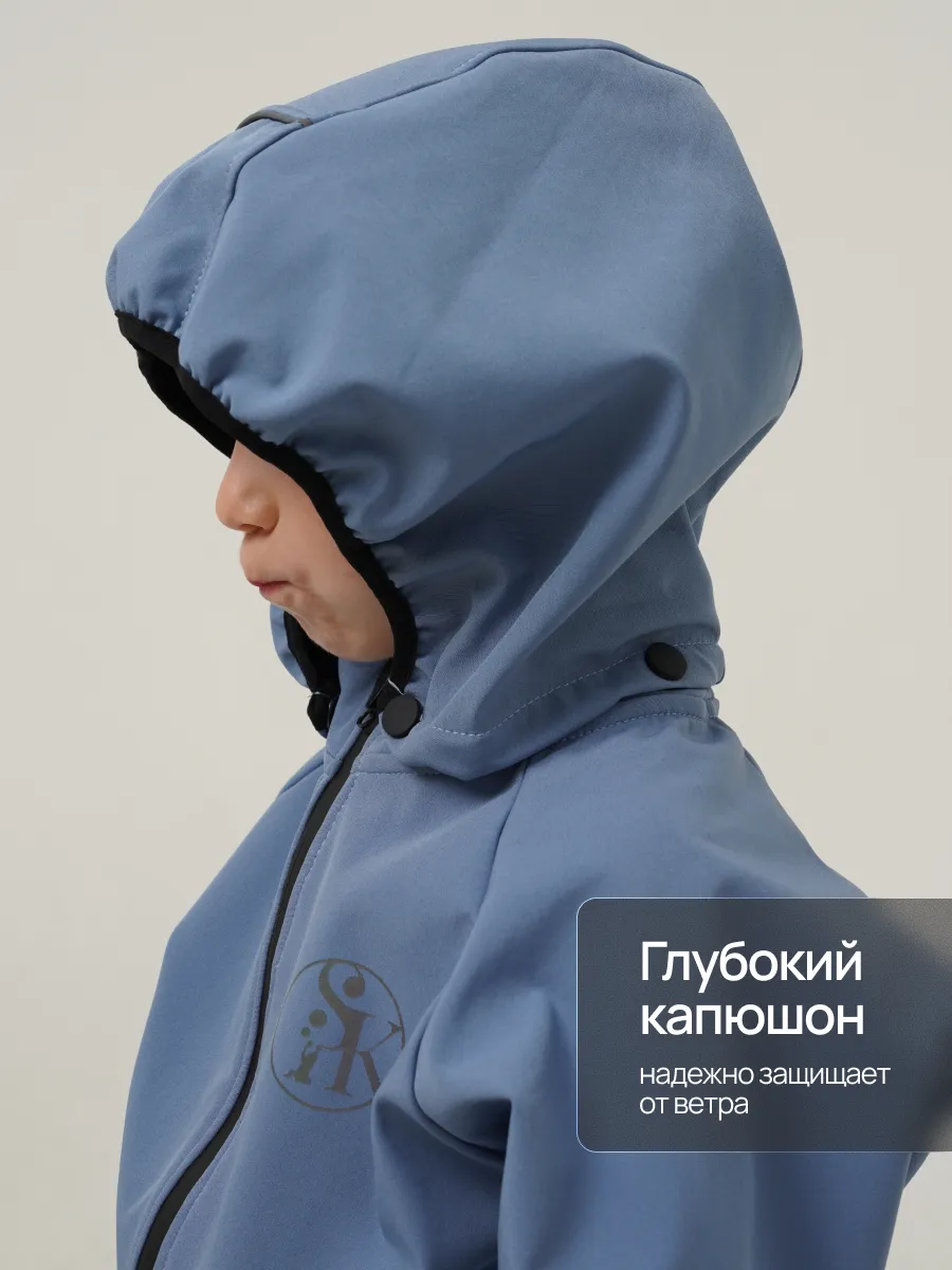 Комбинезон Супер Пупс Комб/сф/окант/серо-голубой - фото 11