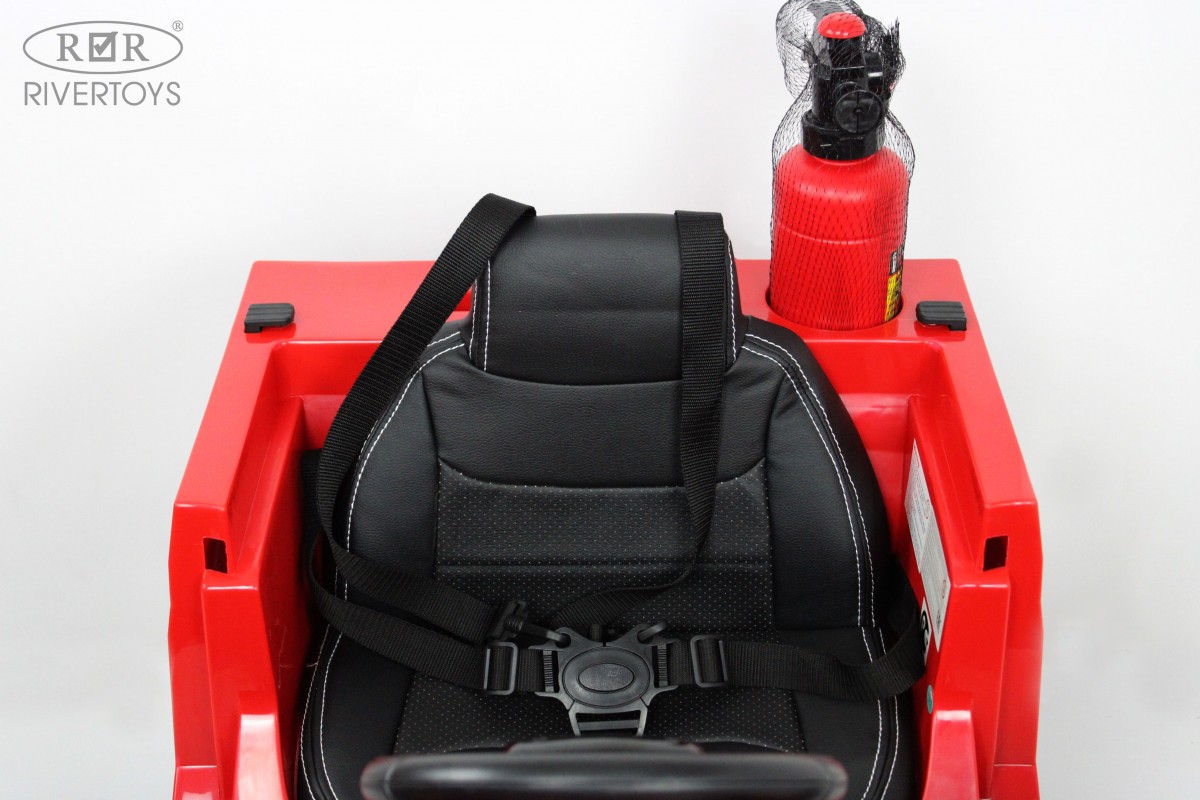 Электромобиль RIVERTOYS A555AA-RED С пультом ДУ - фото 20