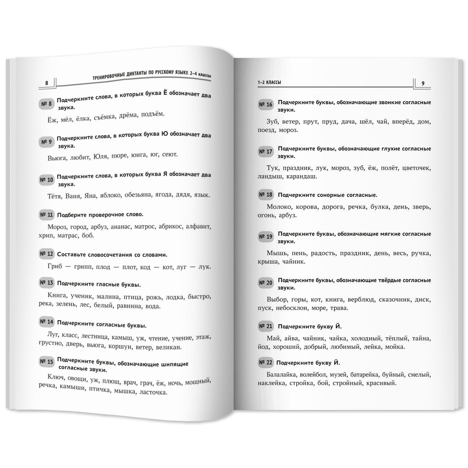 Тренировочн. Диктанты. Русский язык Феникс Книга - фото 11