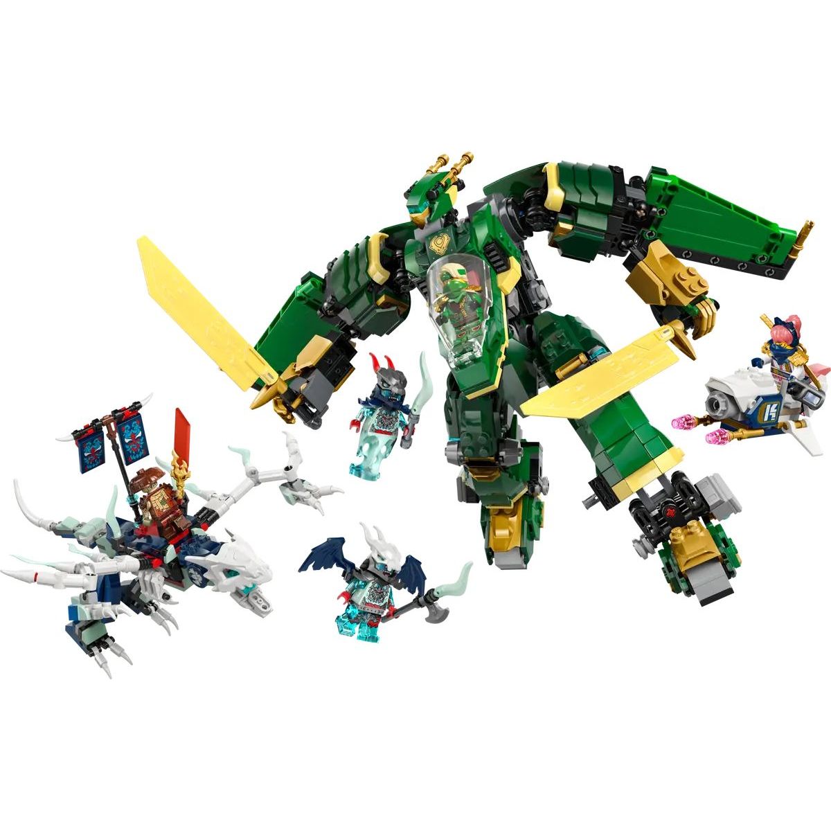 Конструктор LEGO NINJAGO Реактивный робот Ллойда 1112 дет. - фото 2