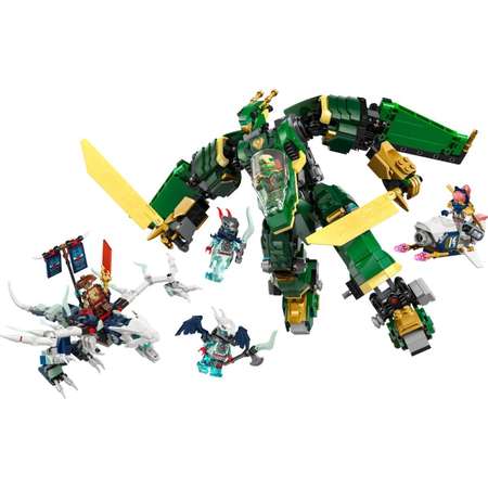 Конструктор LEGO NINJAGO Реактивный робот Ллойда 1112 дет.