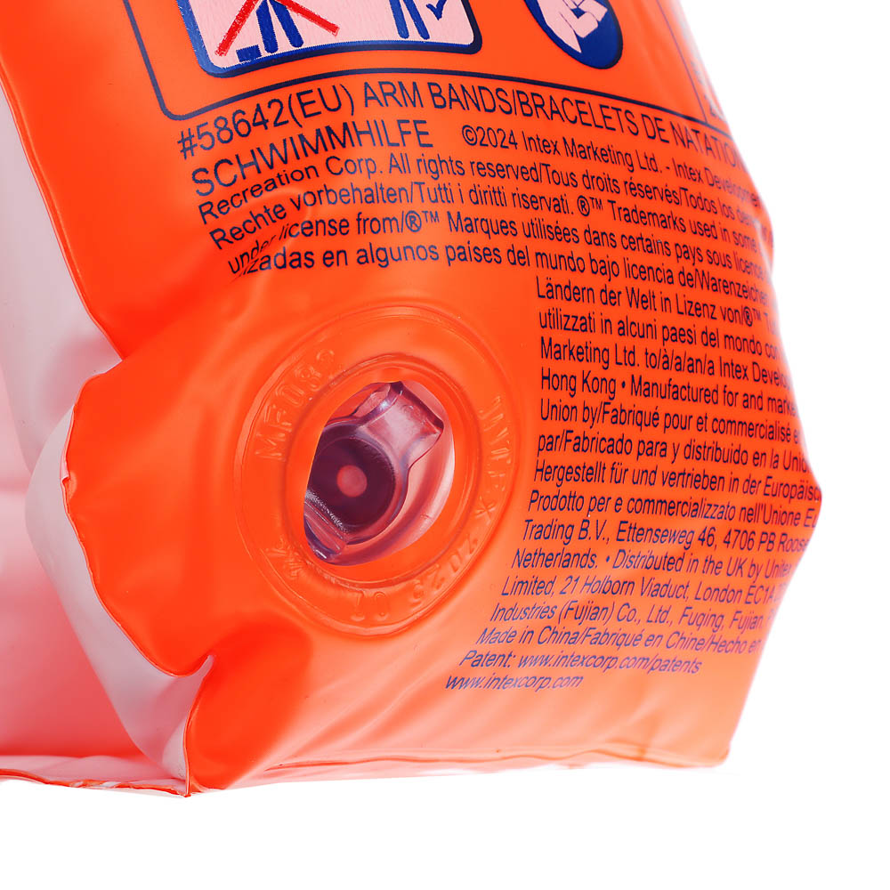 Нарукавники надувные Intex для плавания 23х15 см от 3 до 6 лет - фото 6