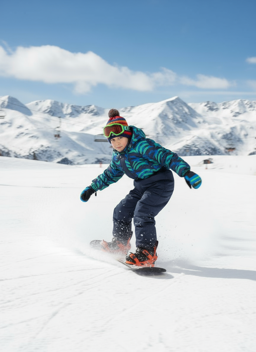 Комбинезон Arctic kids 30-011 зелено-синий - фото 3